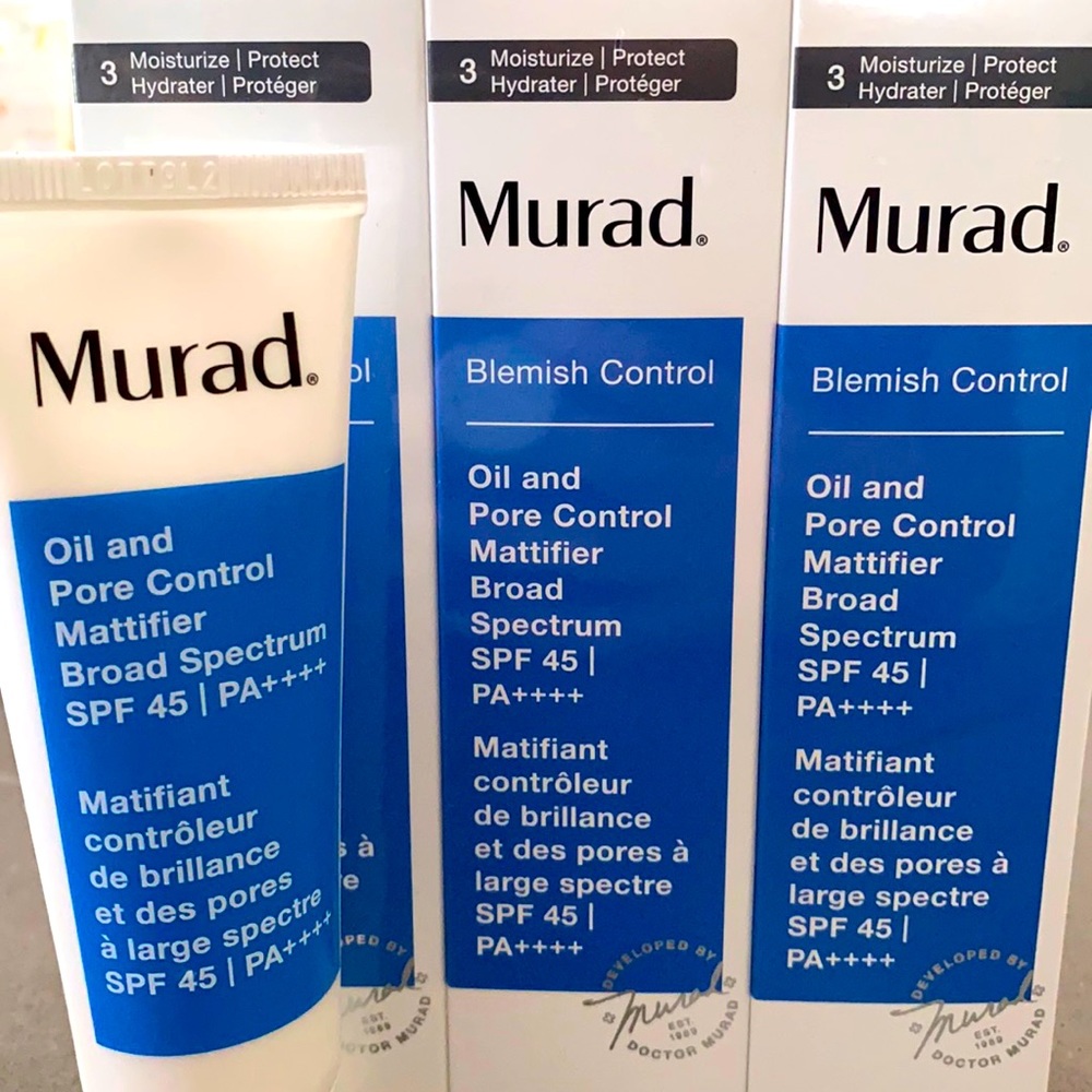 Oil & Pore control Mattifier with SPF 45